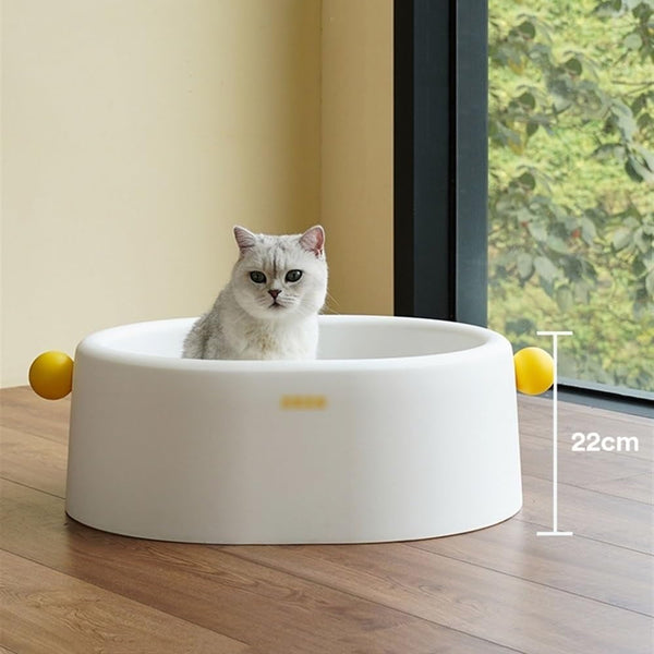 Pet Supplies, Extra Large Open Cat Litter Box - Nonstick & Anti-Splashing, Easy to Clean4