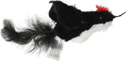 Ourpets Play-N-Squeak Real Birds Interactive Cat Toys with Catnip (Cat Toys for Indoor Cats; Catnip Toy for Cats with Bird Chirping Electronic Sound and Feather)5