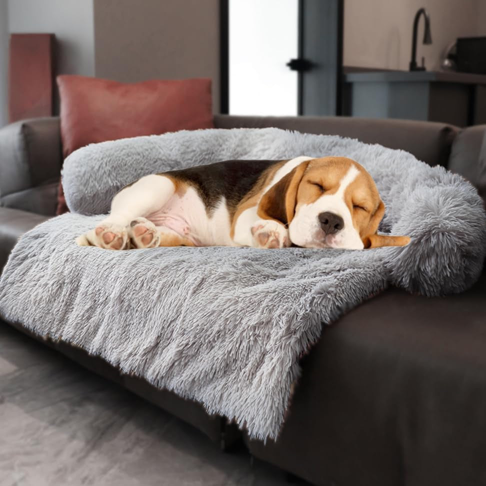 calming-dogs-cats-bed-mats-dog-pad-washable-removable-couch-cover-plush-long-fur-mat-for-pets-waterproof-lining-perfect-for-small-medium-and-large-dogs-and-cats-gradient-gray-36x31