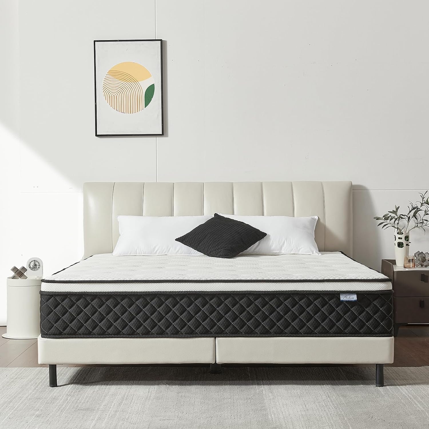 queen-mattress-12-inch-queen-size-mattress-in-a-box-memory-foam-mattress-with-pocket-springs-medium-firm-lumbar-support-motion-isolation-pressure-relief-breathable-comfort
