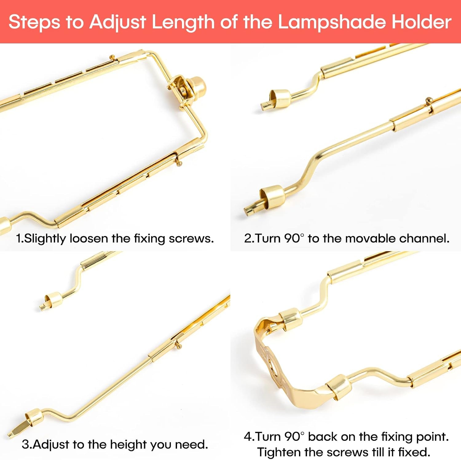 2-pack-7-8-9-10-inch-lamp-shade-harp-holder-adjustable-lamp-harp-kit-fit-3-8-ip-standard-e14-e26-e27-light-base-uno-fitter-adapter-golden-horn-frame-lampshade-bracket-golden