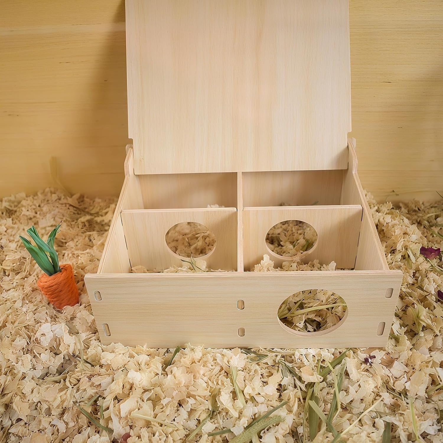 multi-chamber-wooden-hamster-hideout-tunnel-durable-ventilated-natural-wood-cage-accessories-for-dwarf-syrian-hamsters-and-small-pets