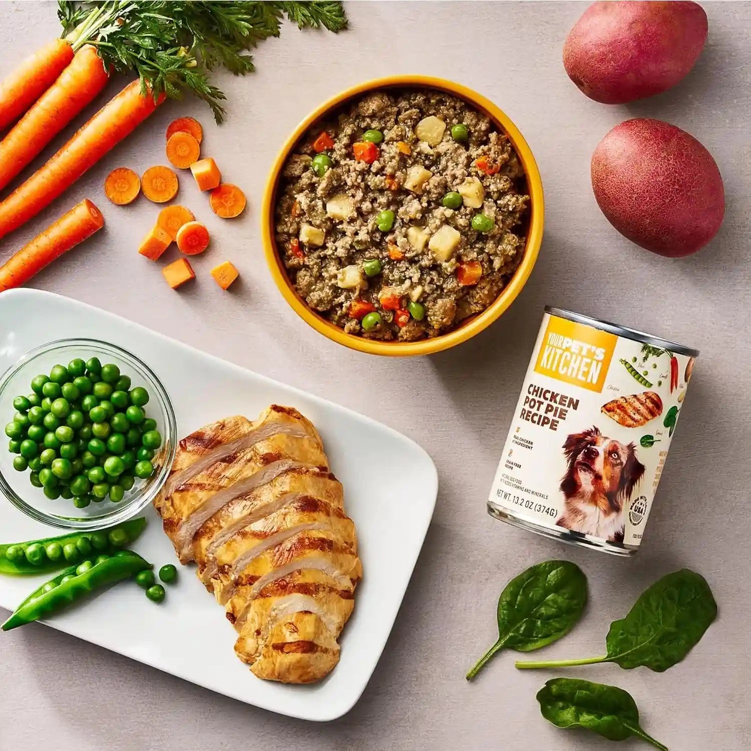 your-pets-kitchen-wet-dog-food-chicken-pot-pie-real-chicken-slow-simmered-pate-grain-free-13-2-oz-cans-pack-of-6-made-in-usa-complete-balanced