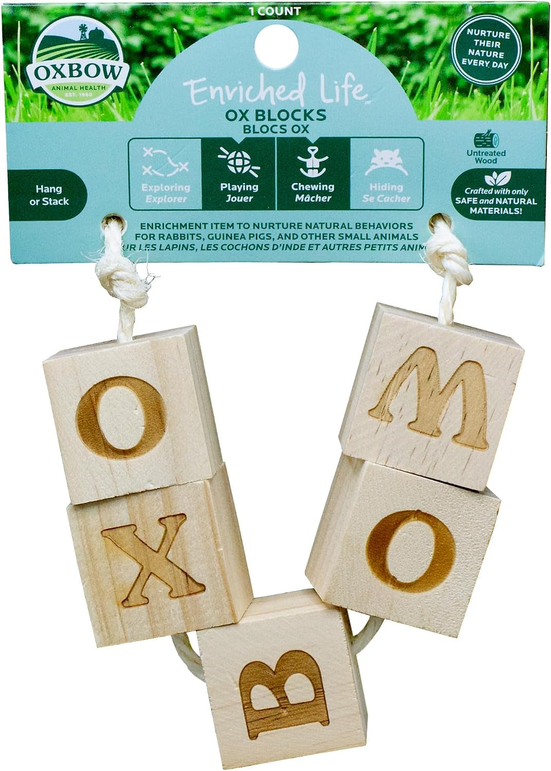 oxbow-ox-blocks-rabbit-guinea-pig-toy-bunny-enrichment-chew-toy-oxbow-enriched-life-rabbit-chew-toys-guinea-pig-enrichment-guinea-pig-chew-toys-rabbit-enrichment-natural-materials