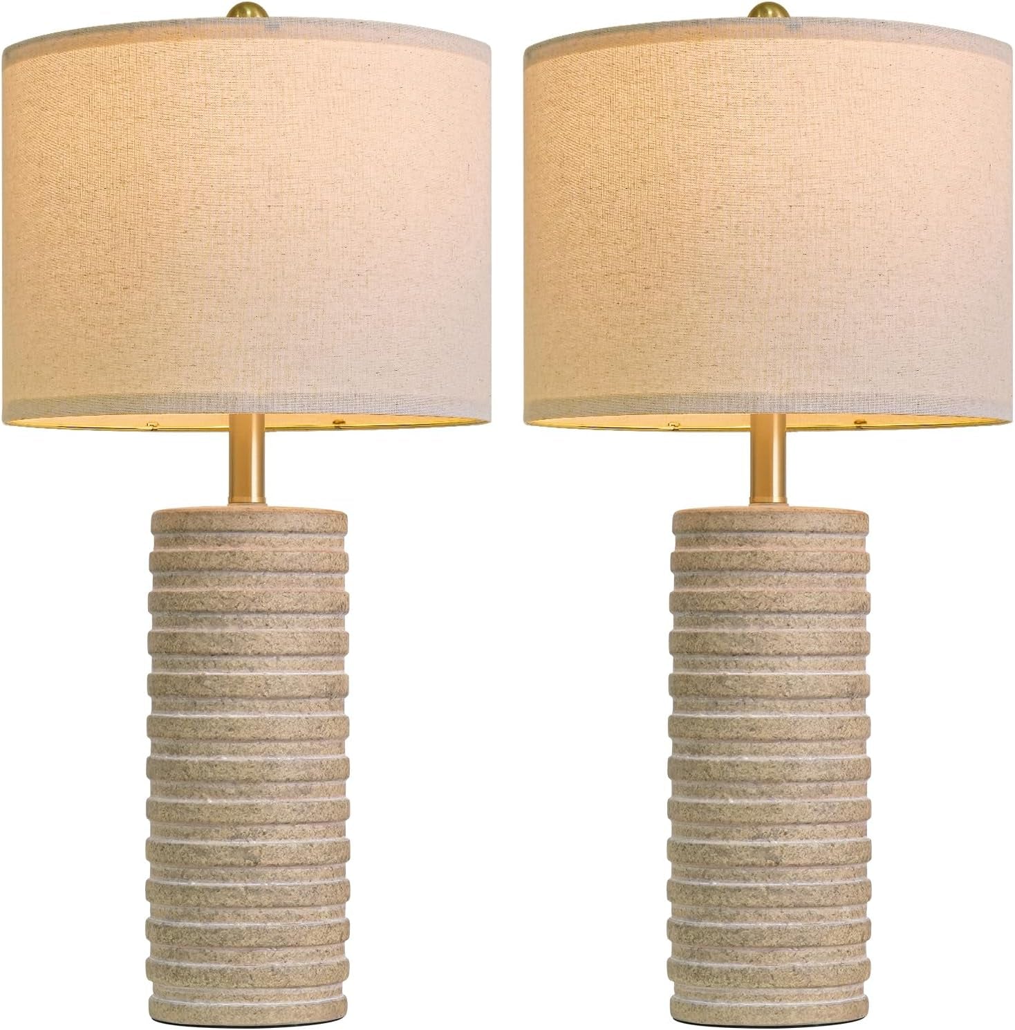 27-farmhouse-table-lamps-set-of-2-for-living-room-stone-like-bedside-lamp-for-bedroom-boho-and-distressed-style-hand-textured-ceramic-design-tall-lamp-decor-for-sideboard-entryway