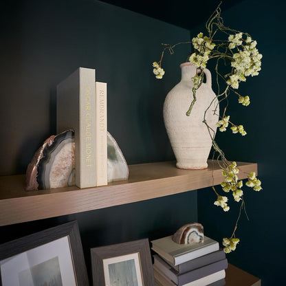 Set of 2 Beautiful Decorative Linen Books - Aesthetic Faux/Fake Books | Modern Home Decoration for Your Coffee Table, Bookshelf or Mantel - Stylish Keepsake Box and Photo Storage Solution6