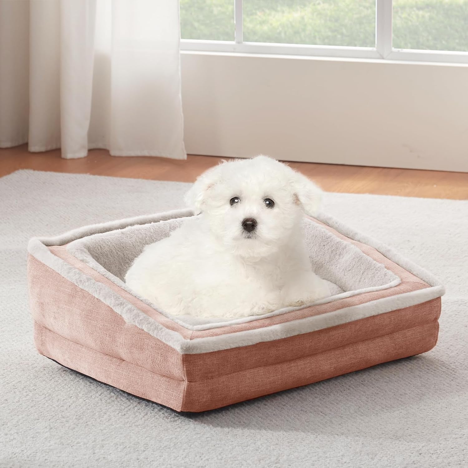 laojin-balhen-cat-couch-for-pets-washable-cat-beds-for-indoor-cats-super-soft-plush-supportive-dog-couch-bed-for-puppy-and-kitten-with-anti-slip-bottom-24inch-beige