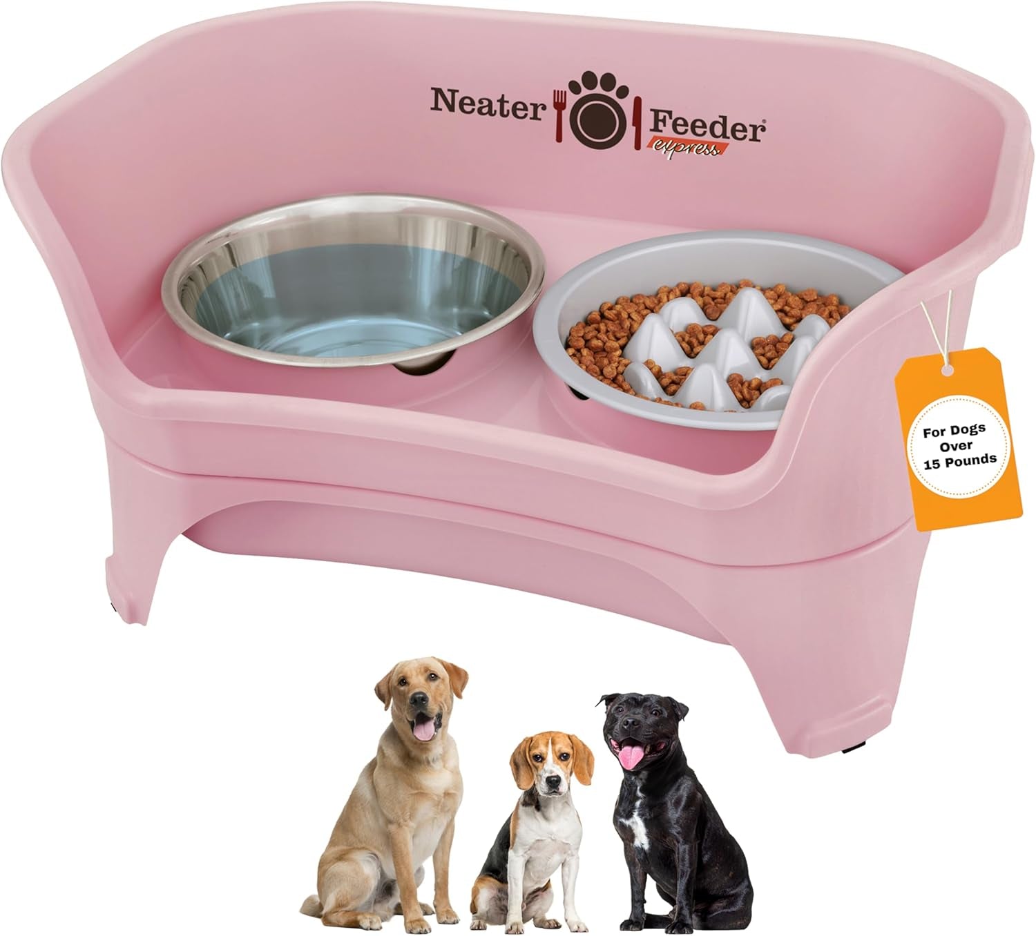 neater-feeder-express-mess-proof-dog-bowls-elevated-for-small-breeds-under-15-lb-made-in-usa-no-spill-raised-dog-food-bowl-stand-stainless-steel-food-and-water-bowl-set-feeding-station-cappuccino