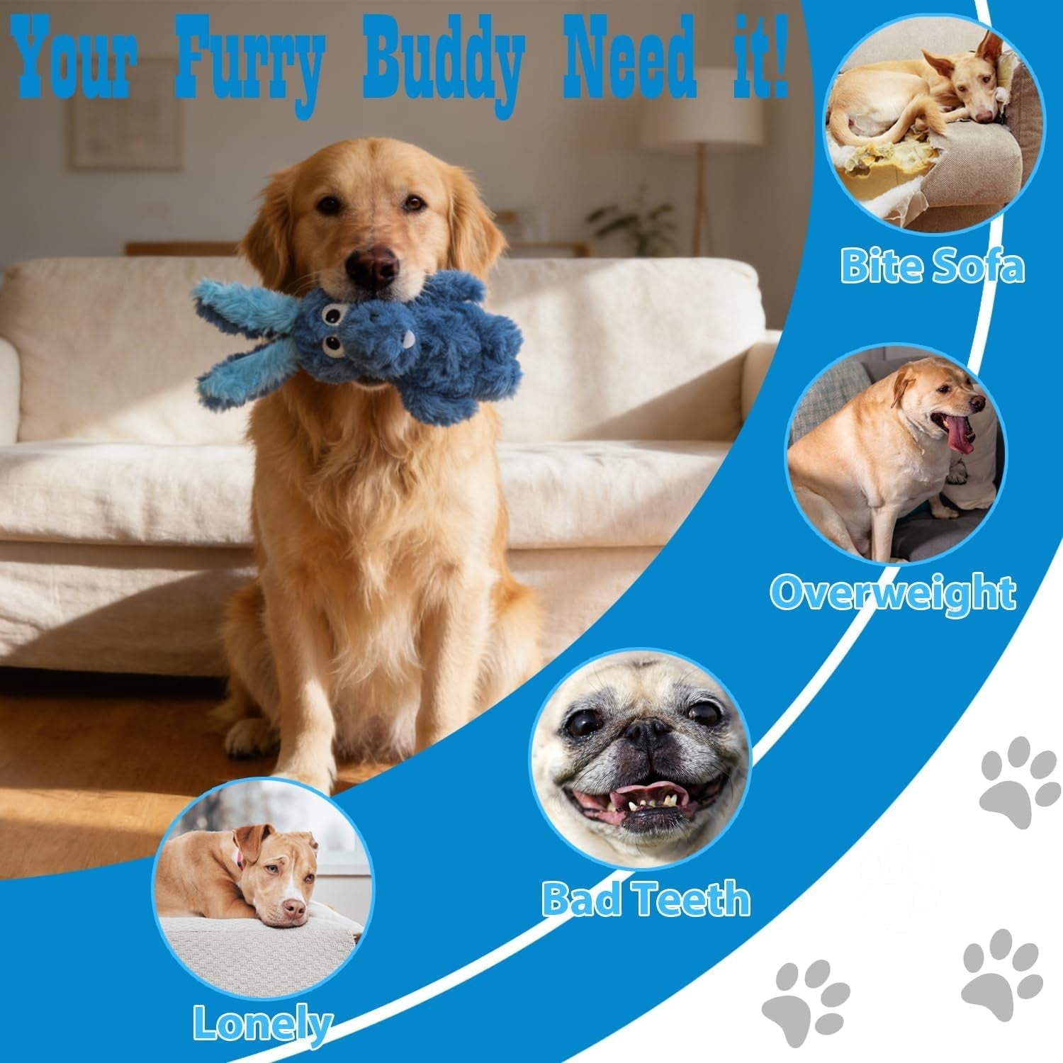 donkey-squeaky-plush-dog-toy-for-small-medium-large-dogs-blue-stuffed-plush-crinkle-squeaky-lightweight-for-tug-and-chew-indoor-outdoor-play-keep-dog-busy-birthday-gift