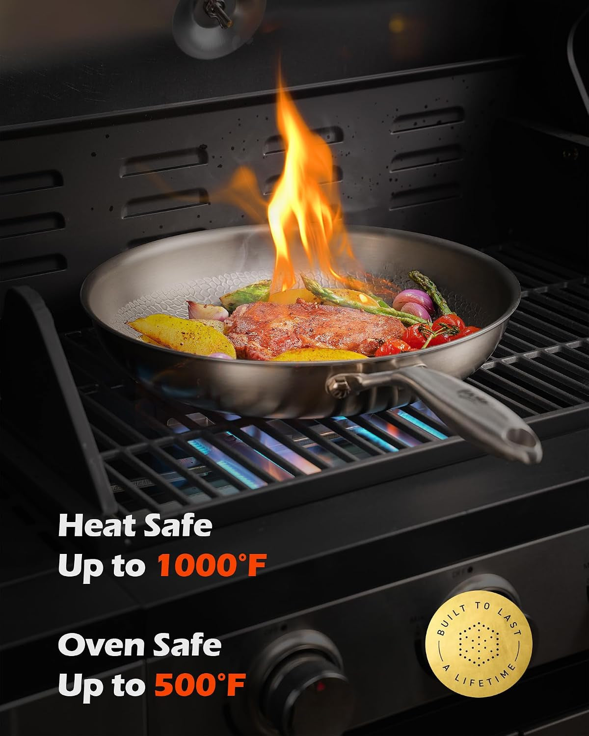 titanium-pans-for-cooking-non-stick-10-12-uncoated-hammered-titanium-pro-frying-pan-pfas-free-cookware-butter-warmer-skillet-induction-oven-safe