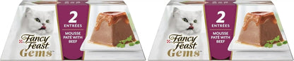 Purina Fancy Feast Gems Chicken Wet Cat Food Variety Box, 4 Oz, 8-Pack15
