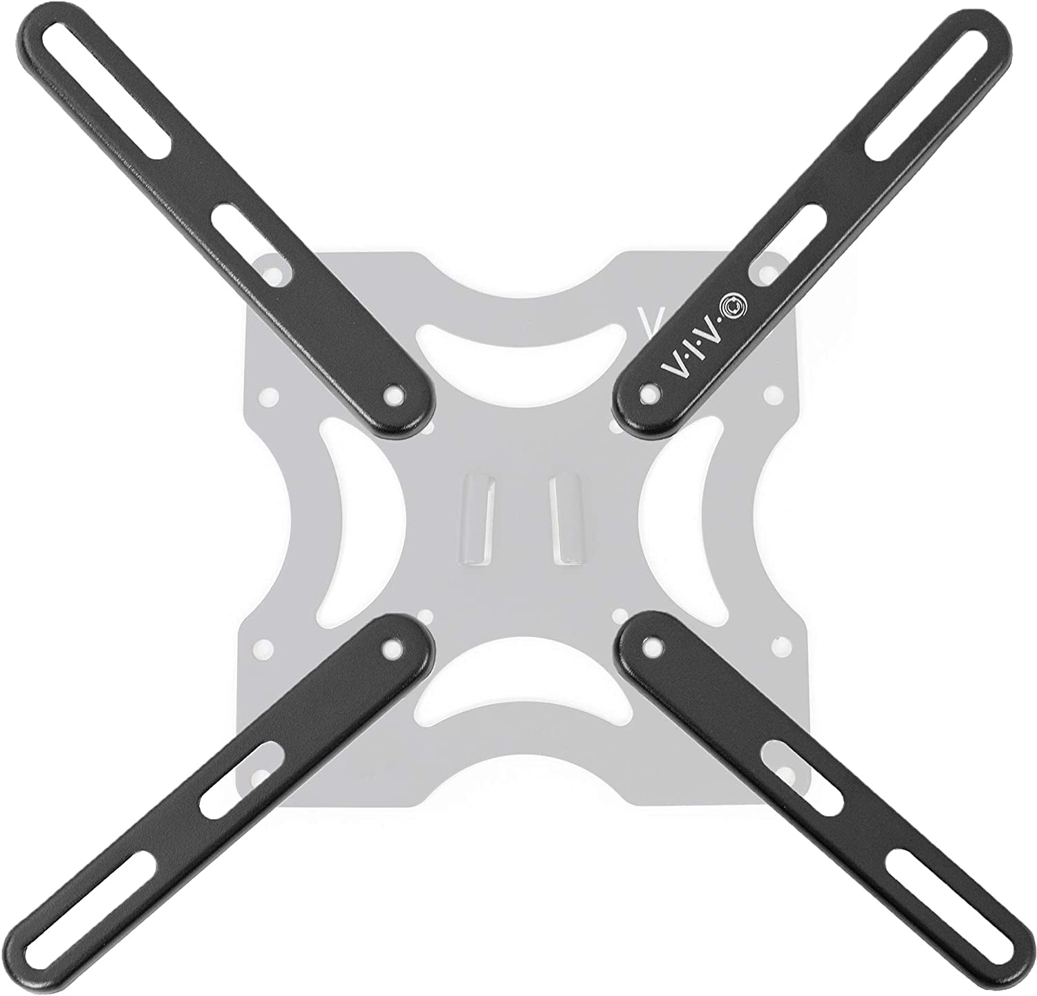vivo-steel-vesa-extension-mount-adapter-brackets-for-screens-32-to-55-inch-lcd-led-tv-conversion-plate-kit-for-vesa-up-to-400x400mm-mount-ad400b