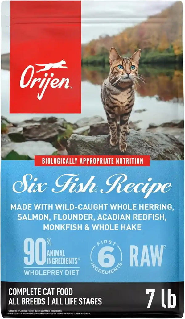 ORIJEN Grain Free WHOLEPREY Dry Cat Food Original Recipe 4Lb. Bag | 90% Animal Ingredients, Freeze Dried, Fresh or Raw Ingredients, High Protein, Heart Health, Free-Run Poultry9