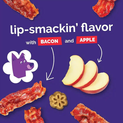 Fruitables Skinny Mini Dog Treats, Training Treats, Bacon & Apple, 12Oz | Healthy Dog Treats, Crunchy Dog Biscuits, Healthy Puppy Treats, Limited Ingredient, Training Rewards, Made in USA9