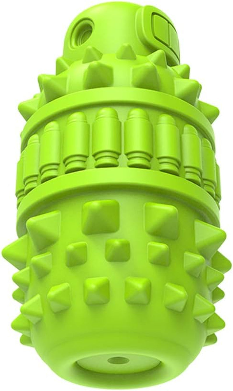 piffzedo-dog-toys-for-aggressive-chewers-interactive-natural-rubber-chew-squeaky-toy-for-large-medium-breed-dog-toothbrush-tough-durable-green-large