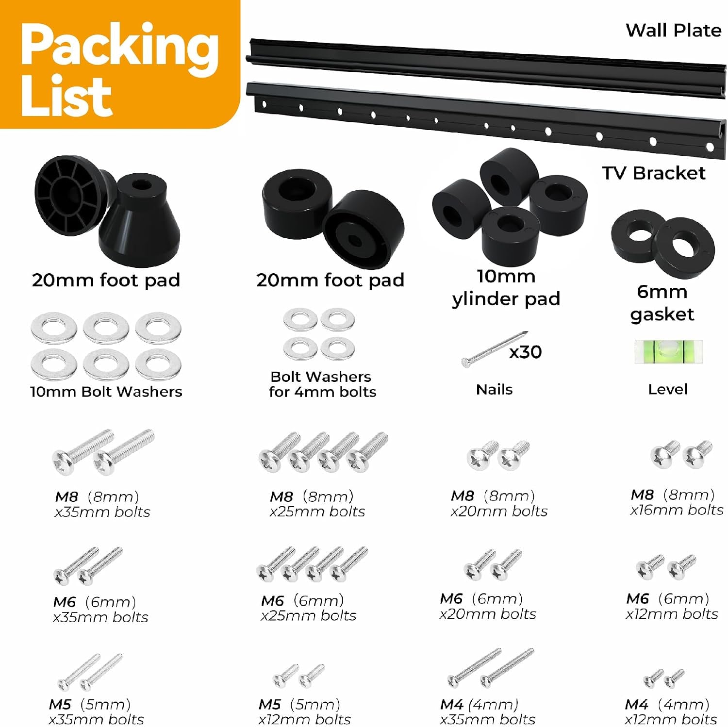 studless-tv-wall-mount-for-32-75-inch-tvs-low-profile-no-drill-no-stud-drywall-tv-mount-holds-up-to-150-lbs-easy-to-install-for-bedroom-living-room-includes-level-mounting-hardware
