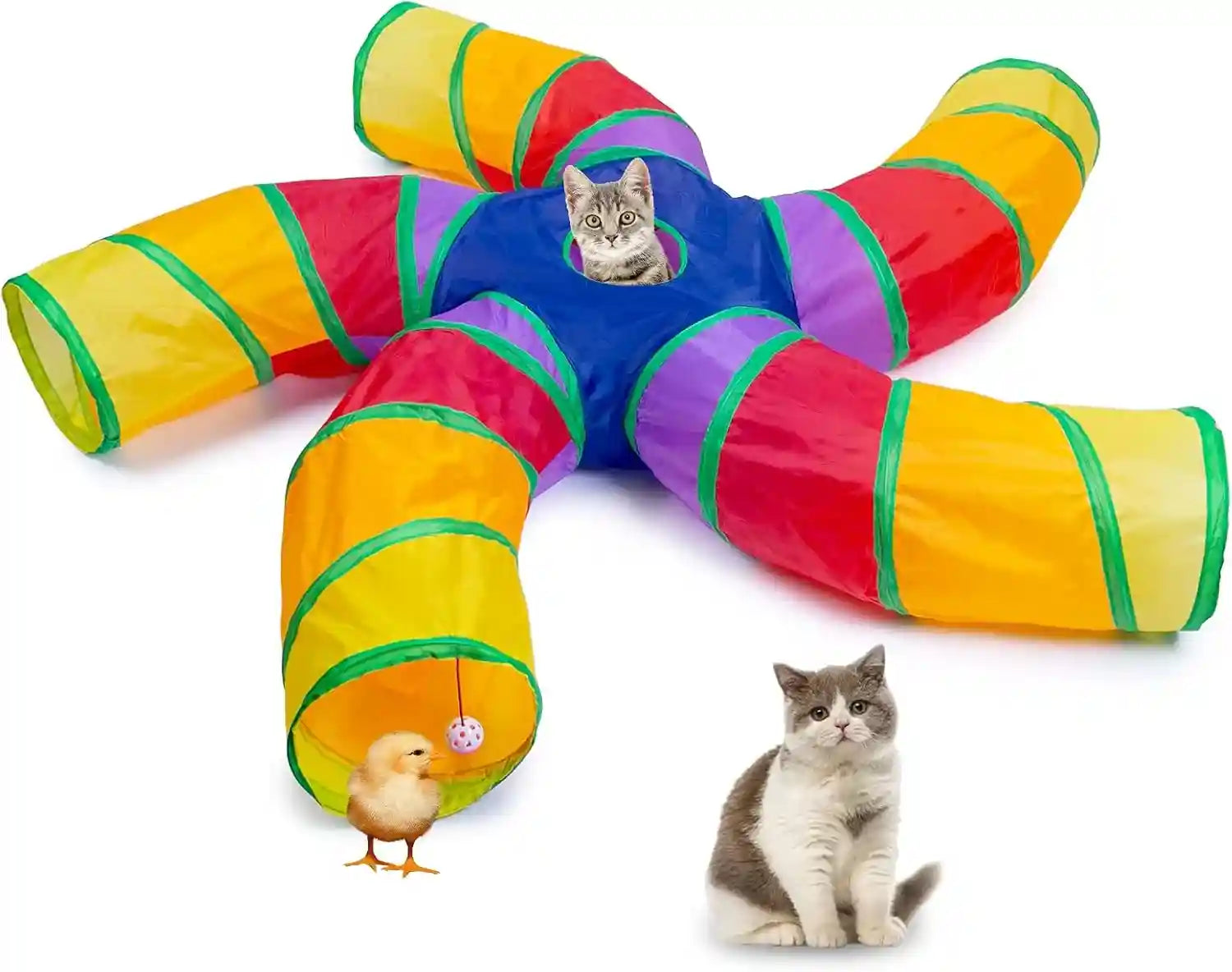 egetota-cat-tunnel-for-indoor-cats-large-with-play-ball-s-shape-5-way-collapsible-interactive-peek-hole-pet-tube-toys-puppy-kitty-kitten-rabbit-blue-black