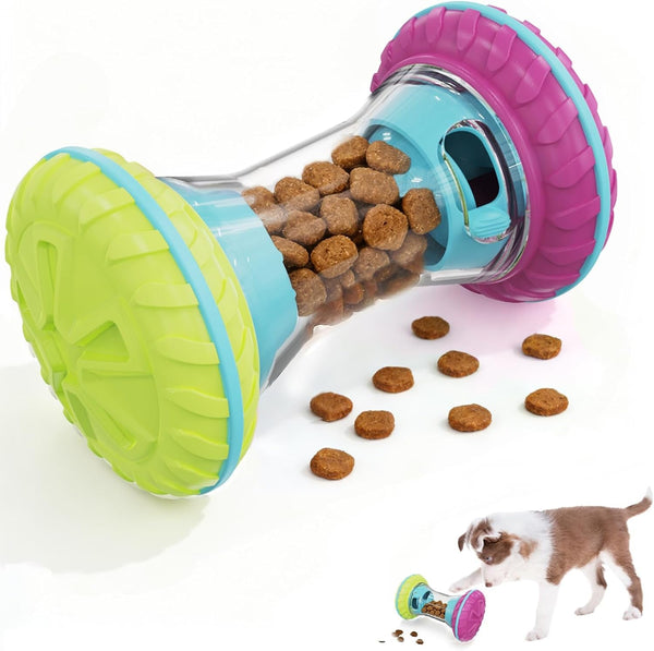 Boyoyo Interactive Dog Toys, Dog Puzzle Toys for Smart, Dog Enrichment Toy to Keep Them Busy, Treat Dispensing Toy Slow Puzzles Feeder, Yellow10