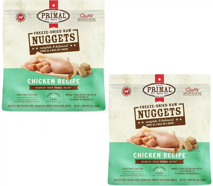 Primal Freeze Dried Dog Food Nuggets, Chicken; Complete Balanced Meal, Topper or Treat; Premium, Healthy, Grain Free, High Protein Raw Dog Food, 14 Oz | Complete & Balanced Nutrition, Meal, Topper or Treat, Grain-Free, High Protein, No Synthetic Vitamins & Minerals16