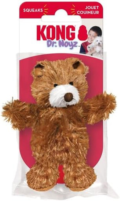 KONG Low Stuffing with Squeaker Dog Toy, X-Small, 3 Animals, Bear, Duck, Frog7