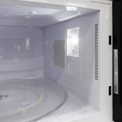 Microwave Oven Built-In 1200-Watts with 10 Power Levels Pre-Set Cooking Settings and Express Cook, Sensor and Speed Cooking and Silent Mode with Glass Turntable, 2.2 Cu.Ft., Metallic5