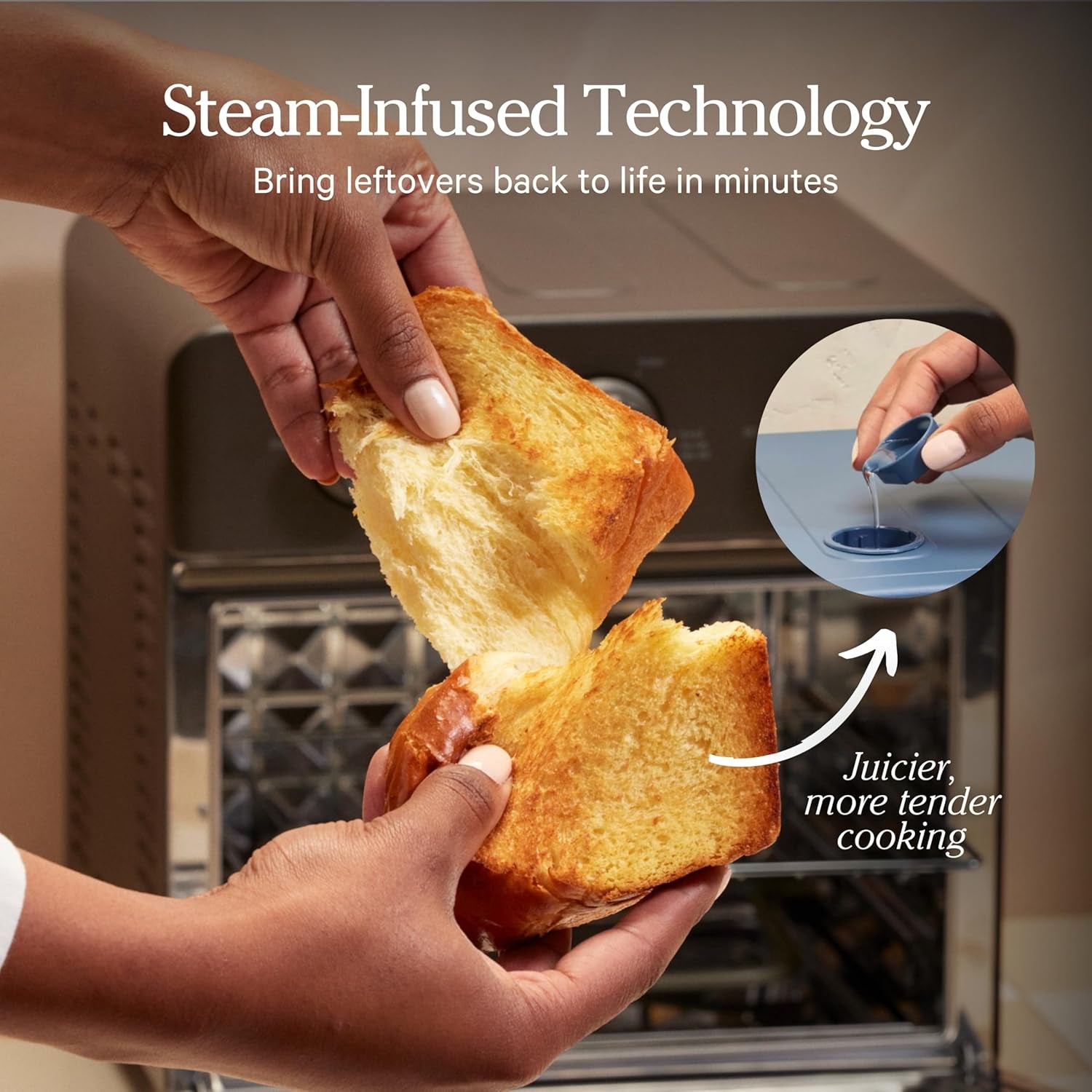 our-place-wonder-oven-6-in-1-air-fryer-toaster-oven-2-rack-13-qt-non-toxic-air-fryer-toaster-oven-combo-basket-wire-rack-bake-pan-crumb-tray-toast-roast-bake-broil-reheat-steam