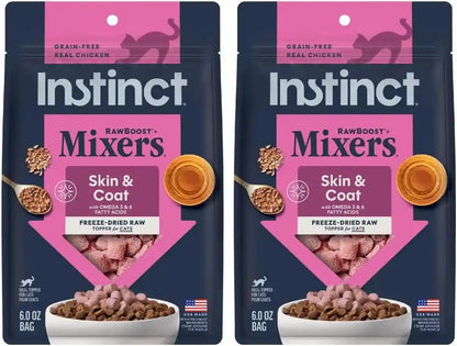 Instinct Freeze Dried Mixers, Cat Food Toppers, Digestive Health, 5.5 Oz | Freeze-Dried Raw Meal Topper or Treat, Functional Whole Foods, Fiber, and Probiotics for Gut Support19
