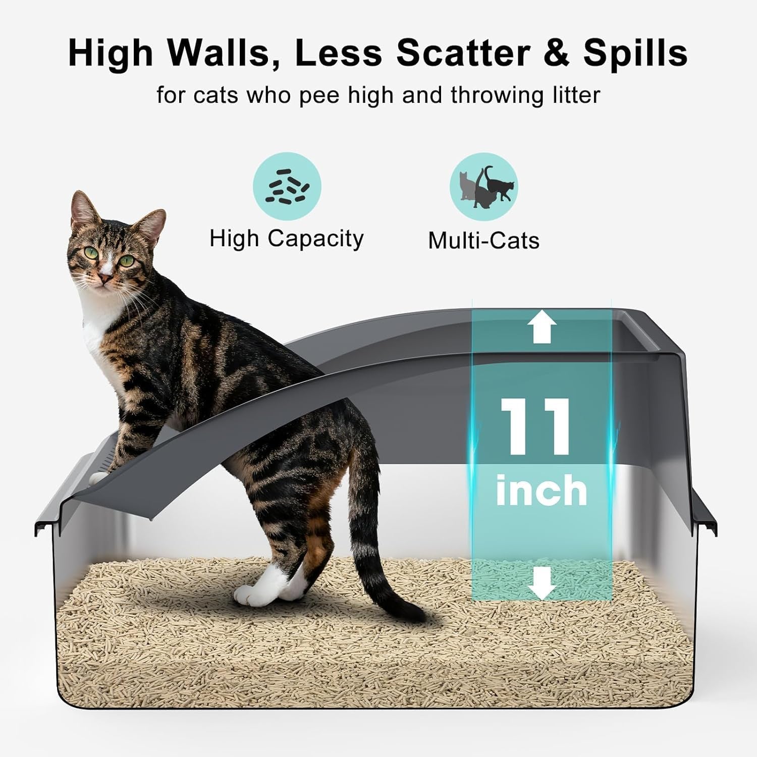 2-pack-stainless-steel-litter-box-xl-enclosed-cat-litter-boxes-with-lid-for-big-cats-and-multi-cats-high-sided-anti-urine-leakage-non-stick-bottom-dark-gray