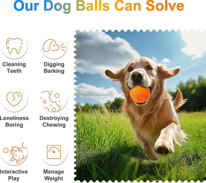 TVM Interactive Dog Toys Ball, Automatic Moving,Bouncing Chew Toys, E-TPU Material, Suitable for Large and Medium-Sized Dogs, Used for Boredom Relief Anddaily Training2