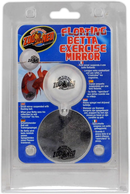 Zoo Med Floating Betta Exercise Mirror White 2 Oz.4