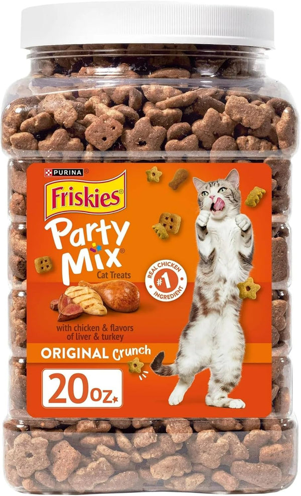 Cat Treats - with Chicken & Flavors of Liver & Turkey - 20 Oz (Pack of 2)1