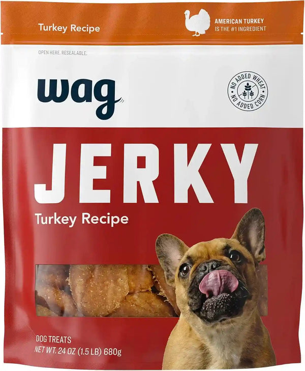 Amazon Brand - Wag Soft & Tender American Jerky Dog Treats – Beef Recipe (24 Oz)12