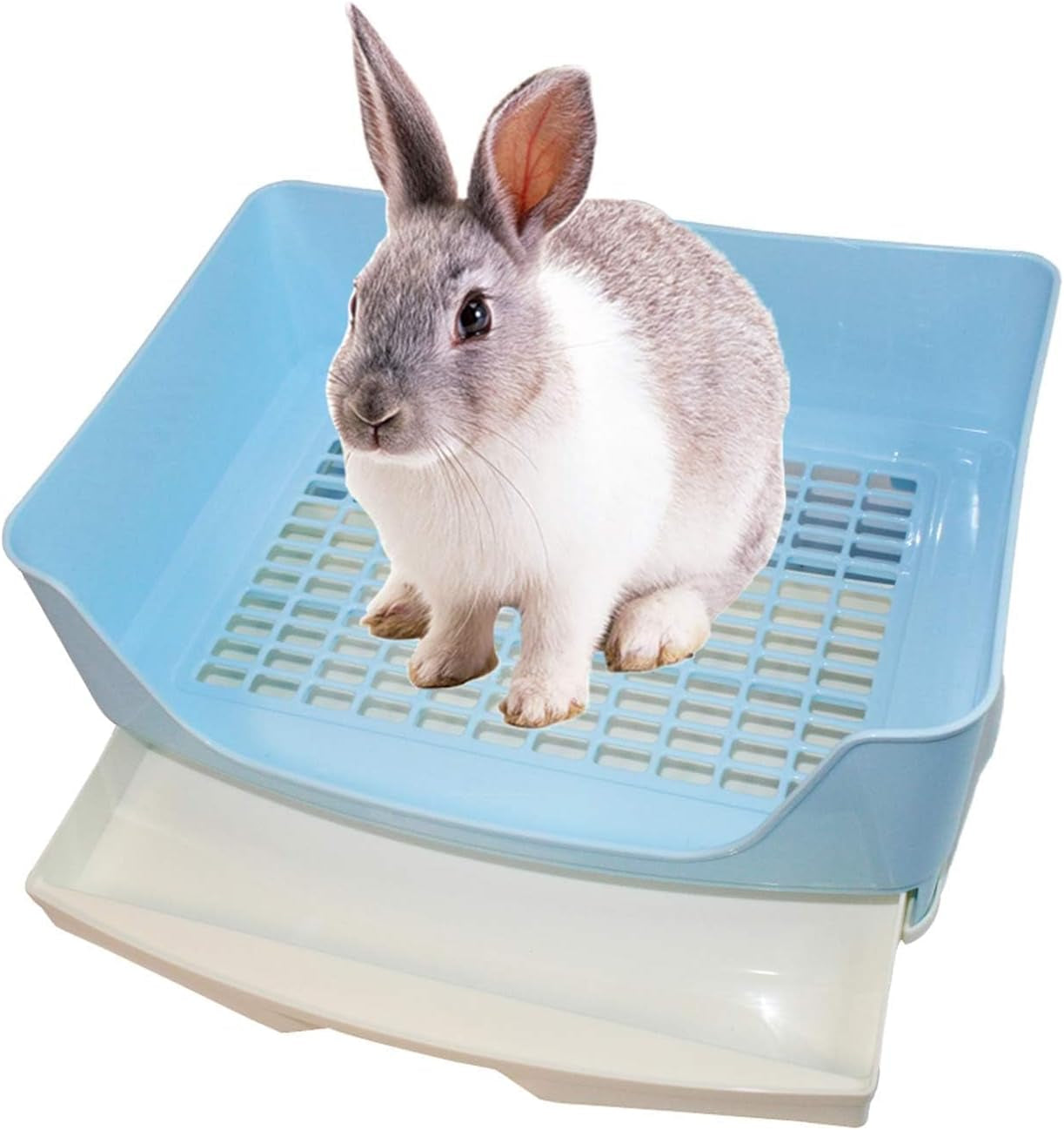 kathson-large-rabbit-litter-box-trainer-potty-corner-toilet-with-drawer-bigger-pet-pan-for-adult-hamster-guinea-pig-ferret-galesaur-bunny-and-other-animals-brown