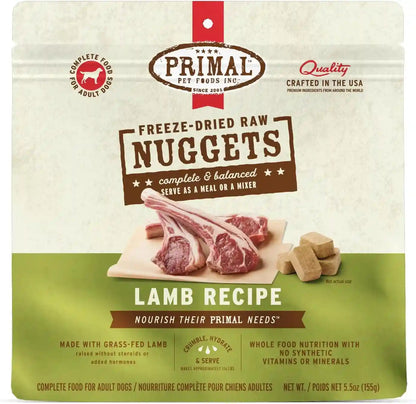 Primal Freeze Dried Dog Food Nuggets, Chicken; Complete Balanced Meal, Topper or Treat; Premium, Healthy, Grain Free, High Protein Raw Dog Food, 14 Oz | Complete & Balanced Nutrition, Meal, Topper or Treat, Grain-Free, High Protein, No Synthetic Vitamins & Minerals15