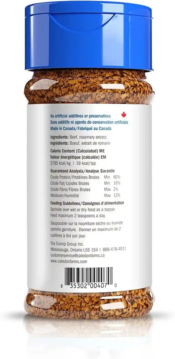 Caledon Farms Beef Sprinkles Dog Food Topper - 120G (1 Pack)2