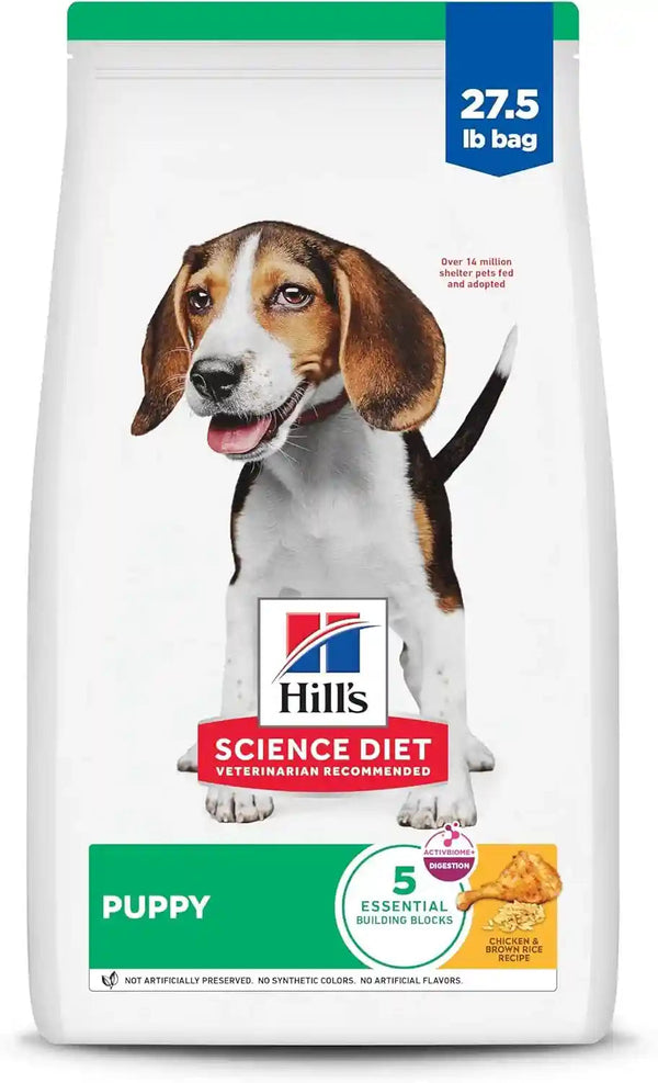 Hill'S Science Diet Puppy Dry Dog Food | #1 Veterinarian Recommended, Chicken & Brown Rice, 15.5 Lb. Bag18