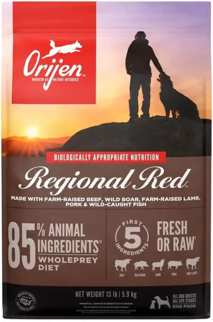 ORIJEN Grain Free WHOLEPREY Dry Dog Food Original Recipe 23.5Lb. Bag | WHOLEPREY Ingredients, Grain Free, Made in the USA, Skin & Coat, Global Quality Ingredients17