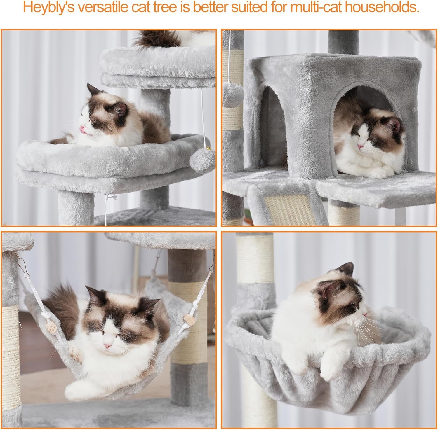 heybly-cat-tree-71-inch-tall-tower-for-indoor-cats-with-2-perches-hct034w-large-cat-furniture-with-2-big-condos-2-hammocks-basket-scratching-pad-multi-level-cat-condo-light-gray
