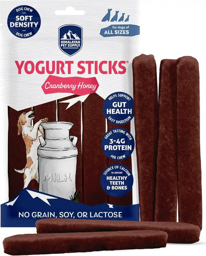 Himalayan Dog Chew Yogurt Sticks, Probiotic Treats, Peanut Butter, 5 Treats | Dog Chews with Prebiotics, Probiotics & Protein, Digestive Support, Lactose & Gluten Free, Natural Dog Treats for All Breeds9