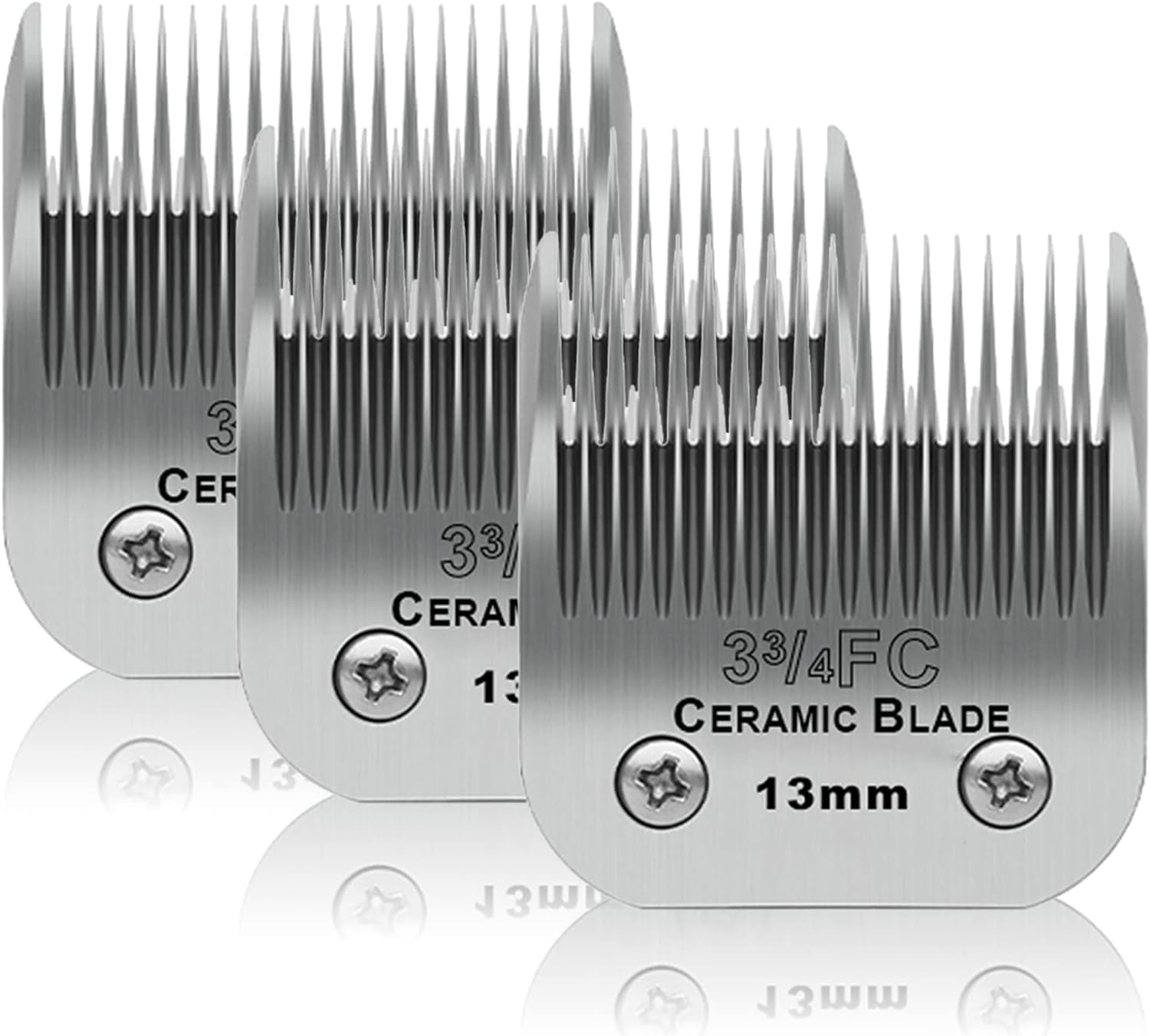 7fc-dog-grooming-ceramic-blades-compatible-with-andis-oster-a5-wahl-km10-size-7fc-detachable-ceramic-blade-1-8-inch-3-2mm-cut-length-3-pack