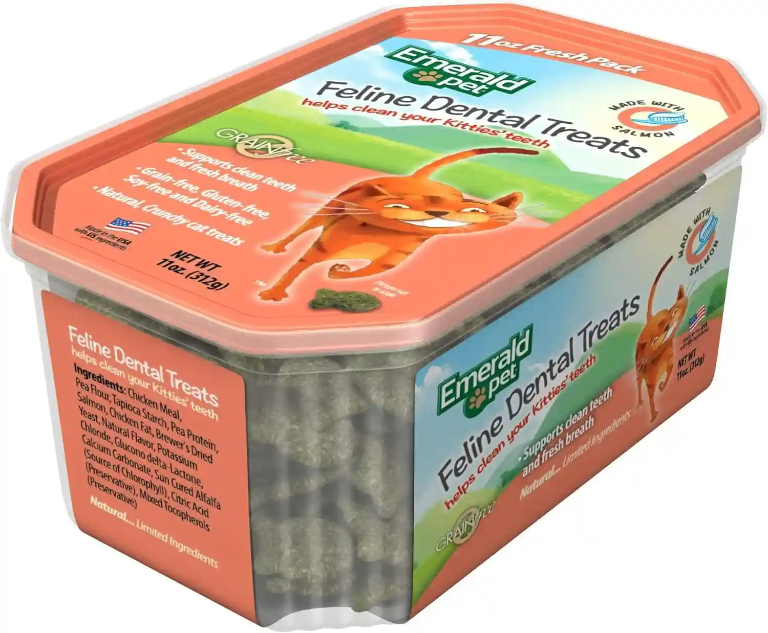 emerald-pet-grain-free-cat-dental-treats-with-salmon-crunchy-natural-dental-treats-for-cats-to-clean-teeth-freshen-breath-and-reduce-plaque-tartar-11-oz-tub