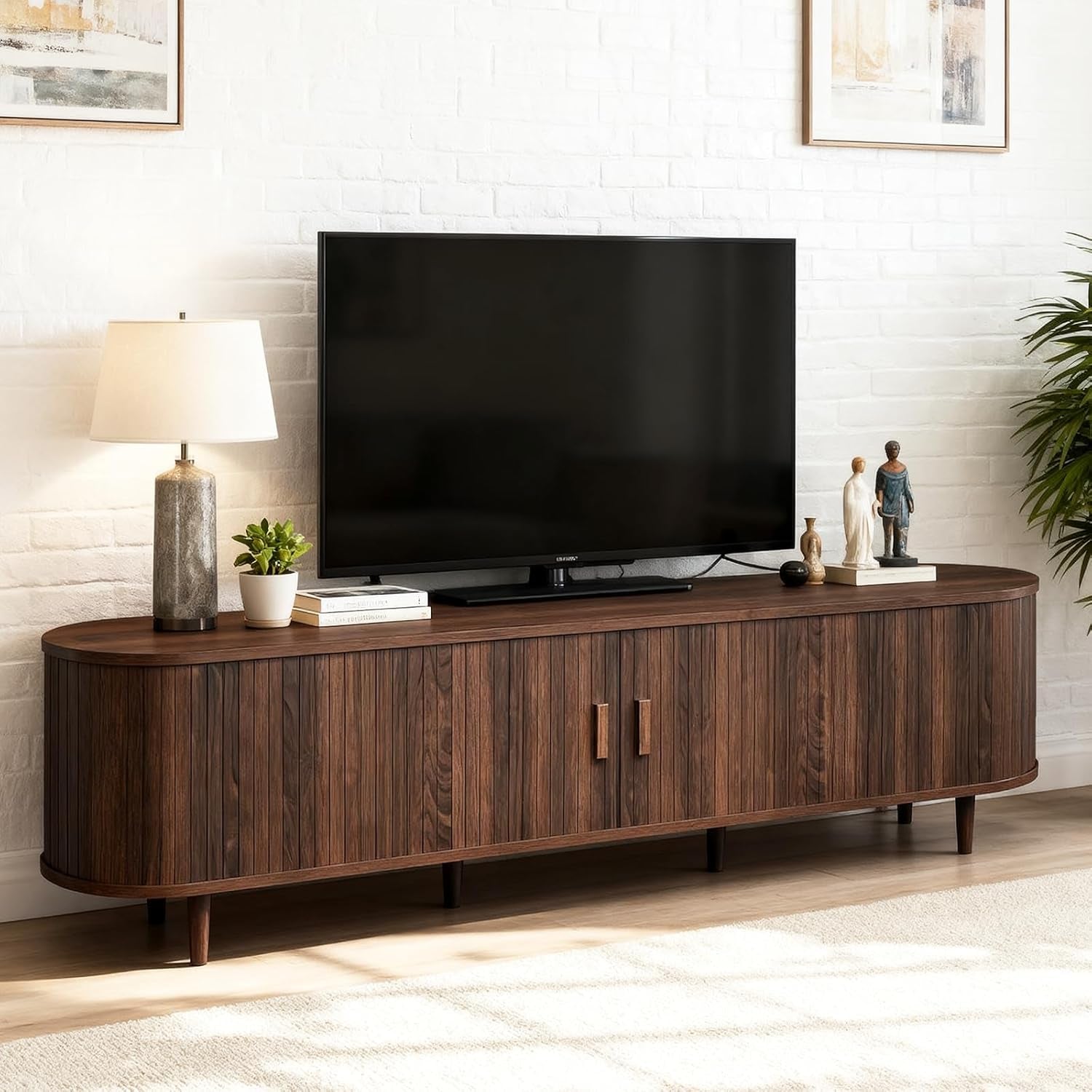 70-mid-century-modern-tv-stand-wood-tv-consoles-with-sliding-doors-and-power-outlet-entertainment-center-with-adjustable-shelves-fluted-tv-stands-for-living-room-walnut