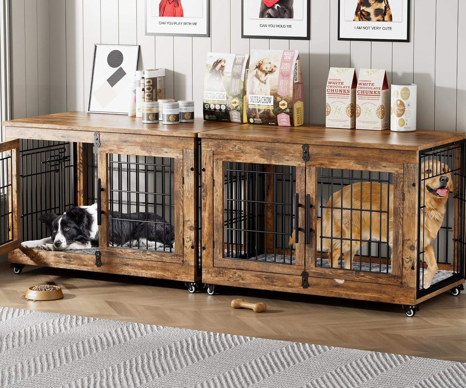 medium-dog-crate-furniture-32-heavy-duty-kennel-w-cushion-wheels-grey-double-doors-wooden-dog-cage-chew-resistant-end-table-decorative-27-32-38-44-options-indoor