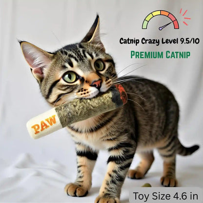 Nestpark Cat Doobie Catnip Cat Toy - Crinkle Kitten Kicker with Extra Strong Catnip - Funny Interactive Cat Toy Indoor Cat Gifts2
