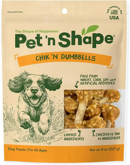 Pet 'N Shape Chik 'N Rice Dumbbells - Natural Dog Treats, Chicken, 1 Pound13
