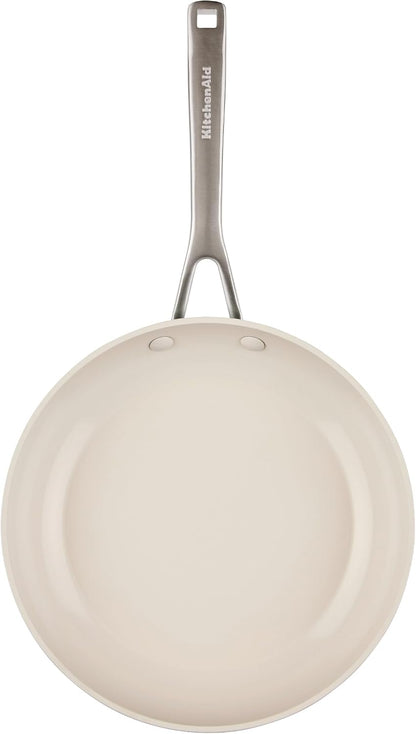 Kitchenaid Hard-Anodized Induction Ceramic Pots and Pans Set, 9Pc Cardamom2