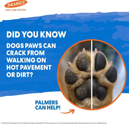 Palmers for Pets Cocoa Butter Paw Pad and Nose Balm for Dogs, 3.5 Oz | Fragrance-Free, Plant-Based Balm with Vitamin E Soothes Dry, Cracked Paws and Noses between Walks4