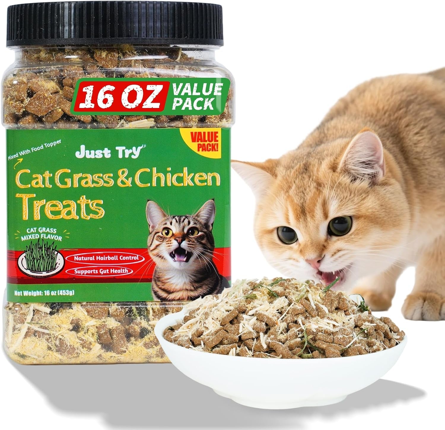 just-try-cat-treats-for-indoor-cats-hairball-control-natural-salmon-healthy-cat-grass-treats-kitten-snacks-training-biscuits-catnip-for-cats-dental-care-13-4-oz
