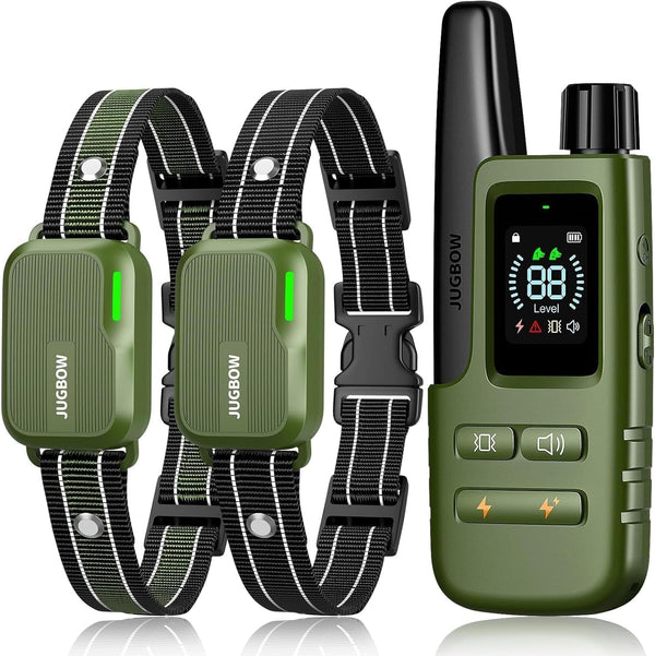 Dog Shock Collar - 4500FT Dog Training Collar with Remote, IPX8 Waterproof Electric Dog Collar with 4 Training Modes, Security Lock, Rechargeable Ecollar for 10-120Lbs Small Medium Large Dogs13