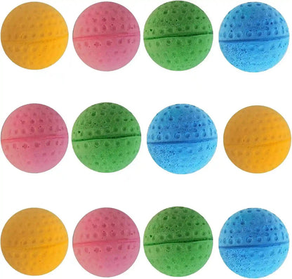 Cat Foam Ball Cat Sponge Ball Toy Soccer Toy (12Pack)4